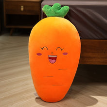 Load image into Gallery viewer, New Cartoon Smile Carrot chili corn Plush toy Cute Simulation eggplant Carrot Pillow Dolls Stuffed Soft Toys for Children Gift