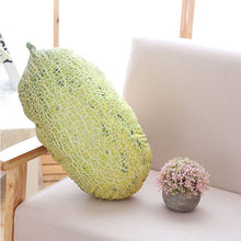 Load image into Gallery viewer, Lifelike Fruits Plush Toy Stuff Fruit Pillow Strawberry Pineapple Durian Hami Melon Eggplant Carrot Decorative Toy Throw Pillow
