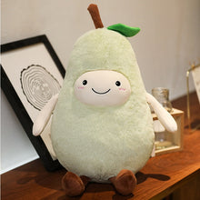 Load image into Gallery viewer, Kawaii Cartoon Eggplant Mango Strawberry Pepper Pear Omelette Toy For Children Fruit Soft Plush Pillow Kids Stuffed Doll Gift
