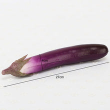 Load image into Gallery viewer, Artificial Vegetable Long Eggplant Bitter Gourd DIY Model Restaurant Window Display Photography Props Simulation for Home Decor
