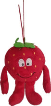 Load image into Gallery viewer, fruit vegetables soft plush toy goodness gang Banana pear carrot watermelon eggplant orange lemon strawberry pumpkin garlic
