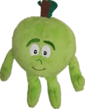 Load image into Gallery viewer, fruit vegetables soft plush toy goodness gang Banana pear carrot watermelon eggplant orange lemon strawberry pumpkin garlic
