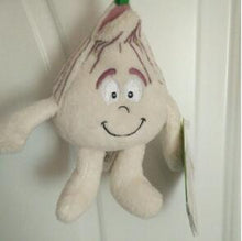 Load image into Gallery viewer, fruit vegetables soft plush toy goodness gang Banana pear carrot watermelon eggplant orange lemon strawberry pumpkin garlic
